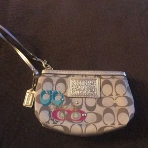 Coach wristlet used once!